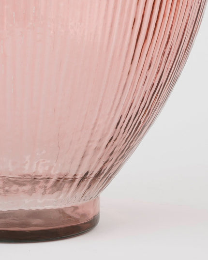 Decoratieve fles - Lichtroze