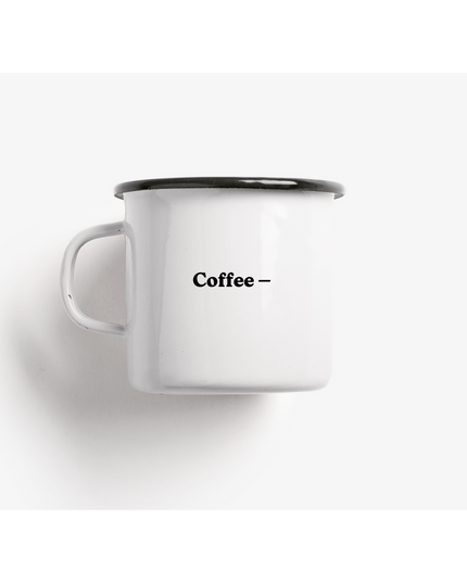 Emaille mok / koffiekopje