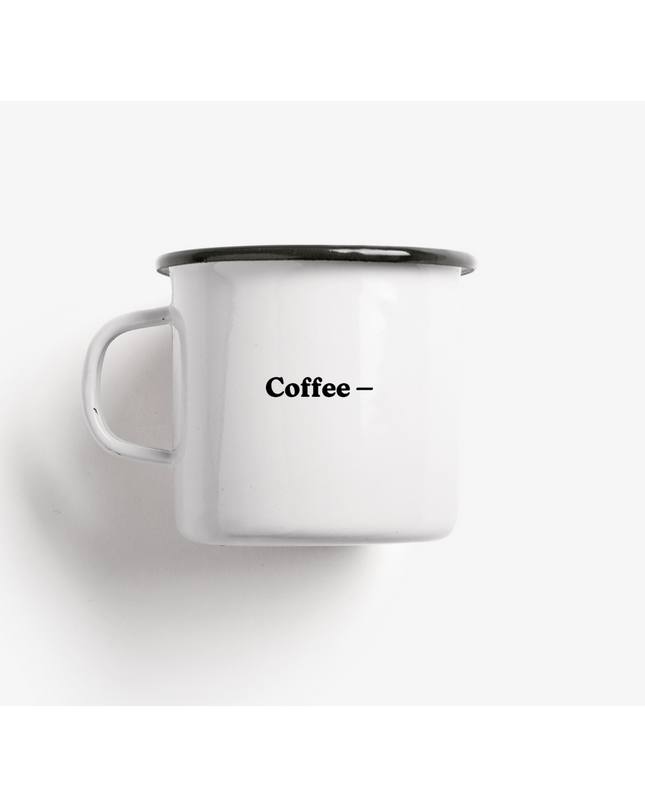 Emaille mok / koffiekopje