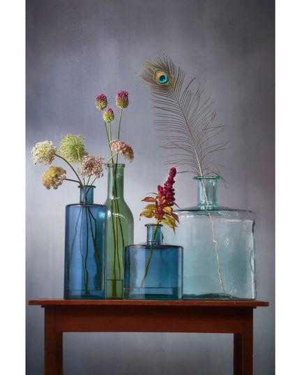 Decoratieve fles - Blauw