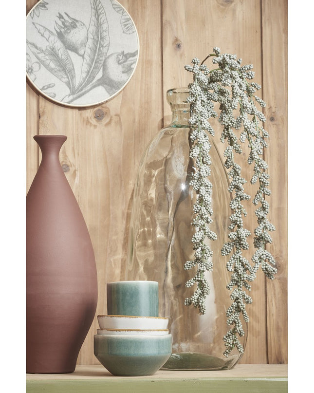 Decoratieve fles - Wit