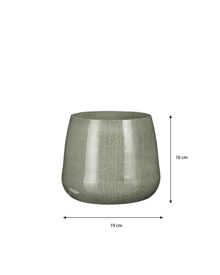 Bloempot binnen - Lichtgrijs