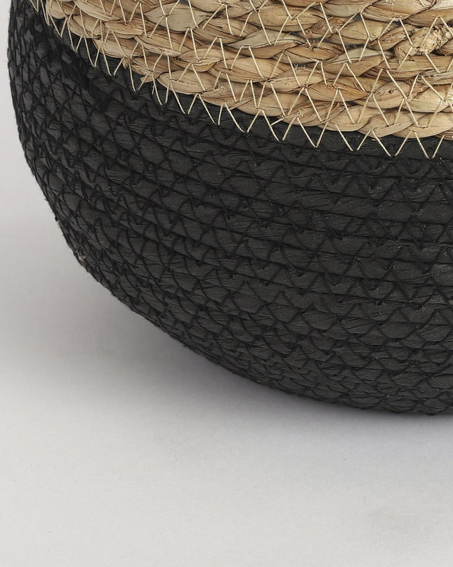 Plantenmand - set van 3 - Zwart