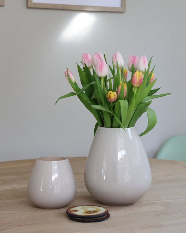 Waxinelichthouder - XS - Ivory - Set van 2