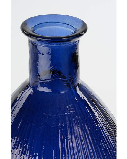 Decoratieve fles -  Donkerblauw