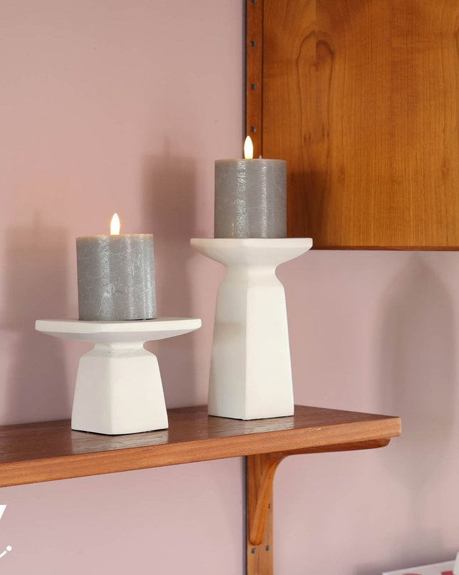 Kaarsen -en waxinelichthouder - Ivory