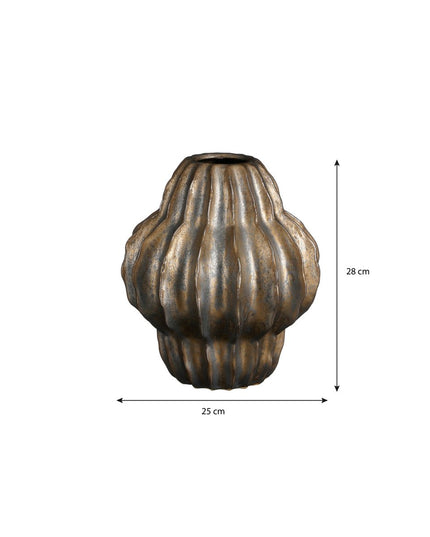 Vaas - Keramisch - Brons
