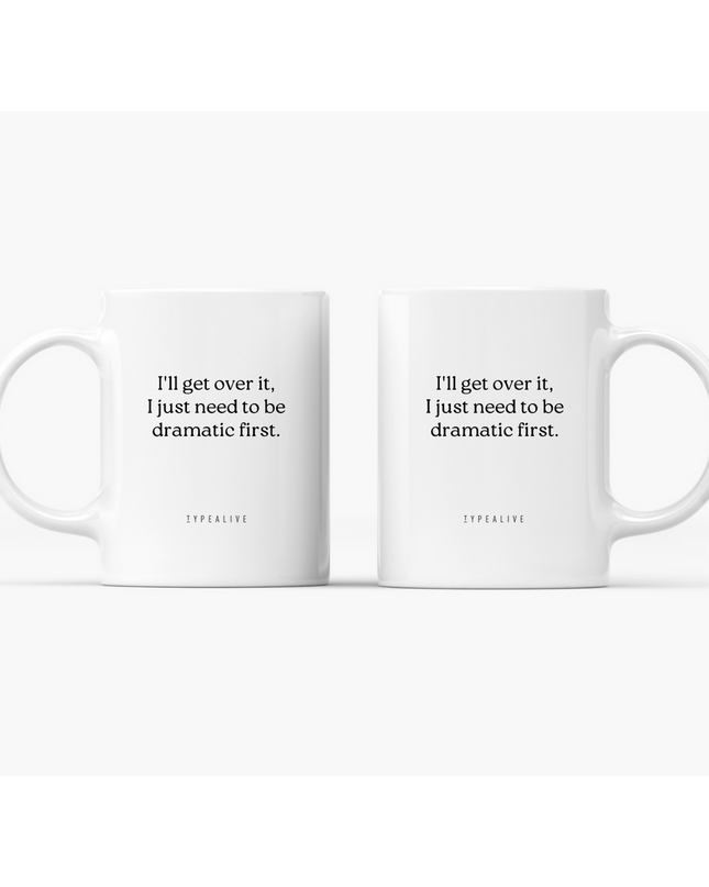 Keramische beker / Dramatische mok