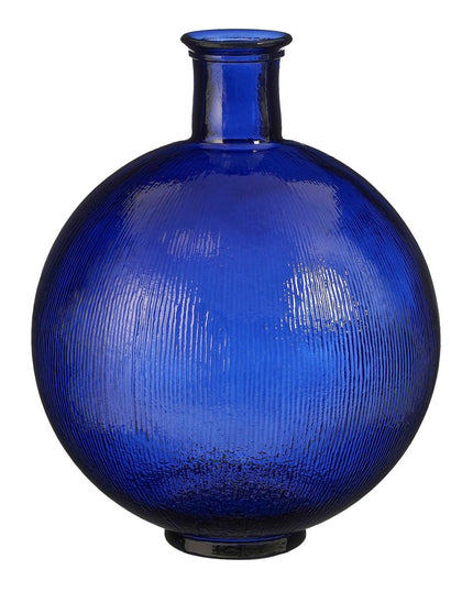 Decoratieve fles - Donkerblauw
