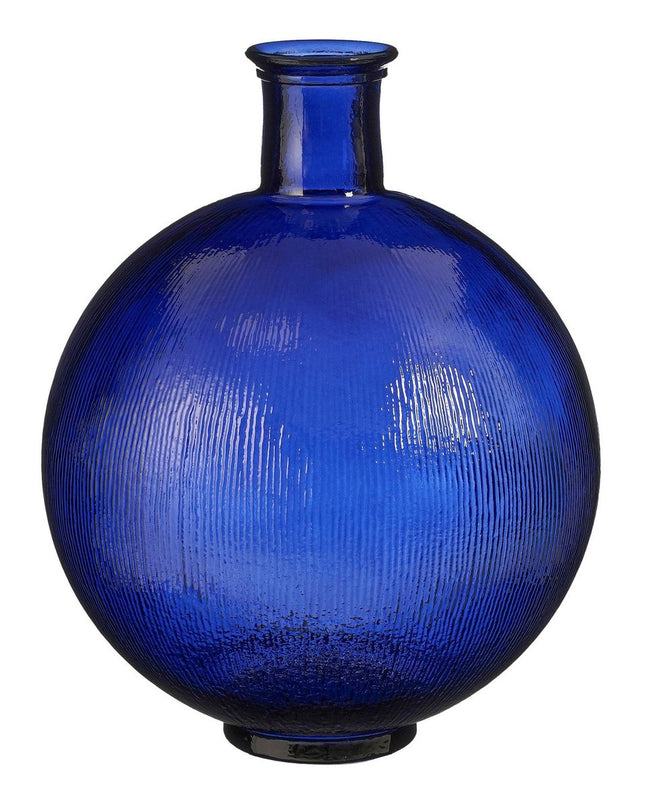 Decoratieve fles - Donkerblauw