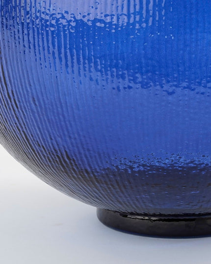 Decoratieve fles - Donkerblauw