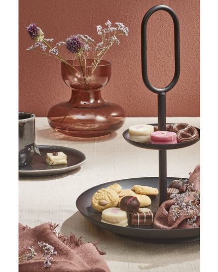 Etagère - Zwart - 2 verdiepingen