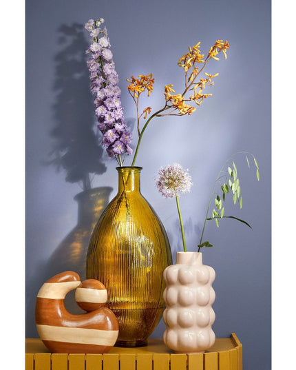 Decoratieve fles - Geel