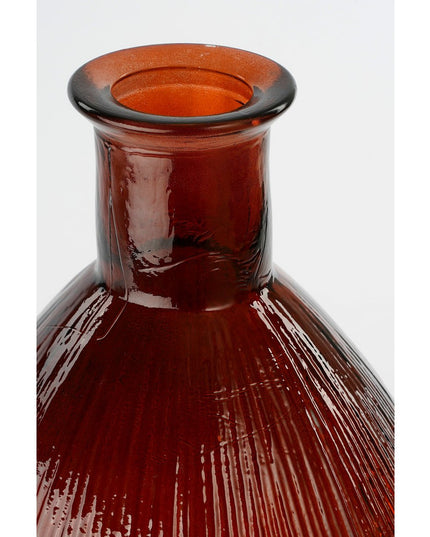 Decoratieve fles - Donkerbruin