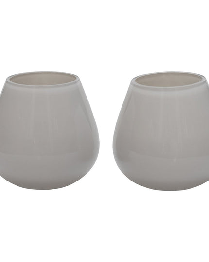 Waxinelichthouder - XS - Ivory - Set van 2