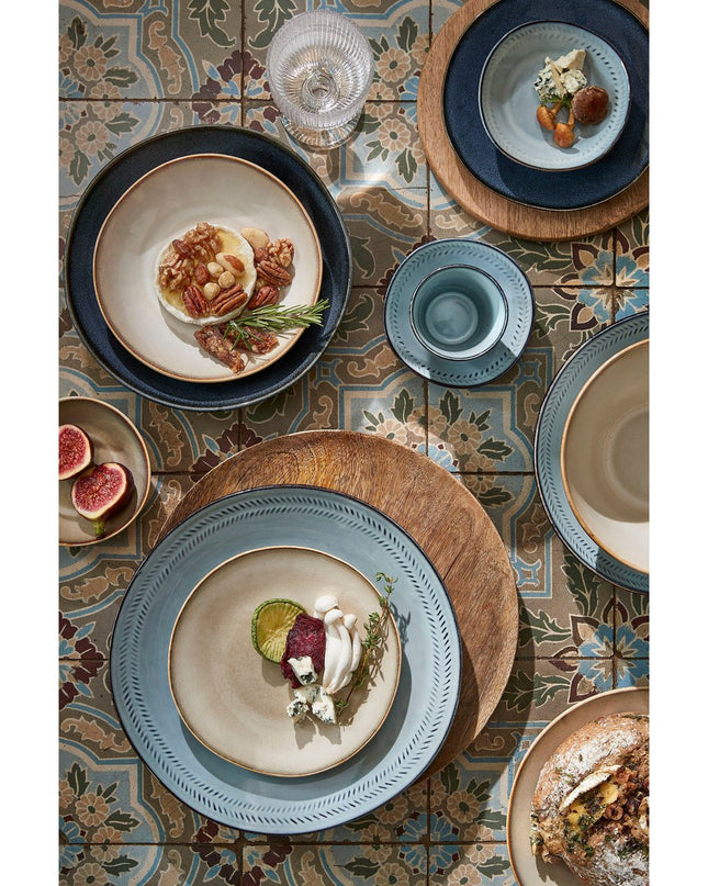 Decoratief bord - Bruin Mango