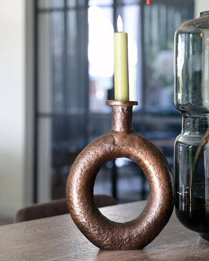 Kaarsenhouder - Bronze