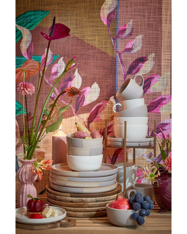 Serviesset -  Gebroken wit