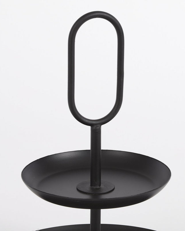 Etagère - Zwart - 2 verdiepingen