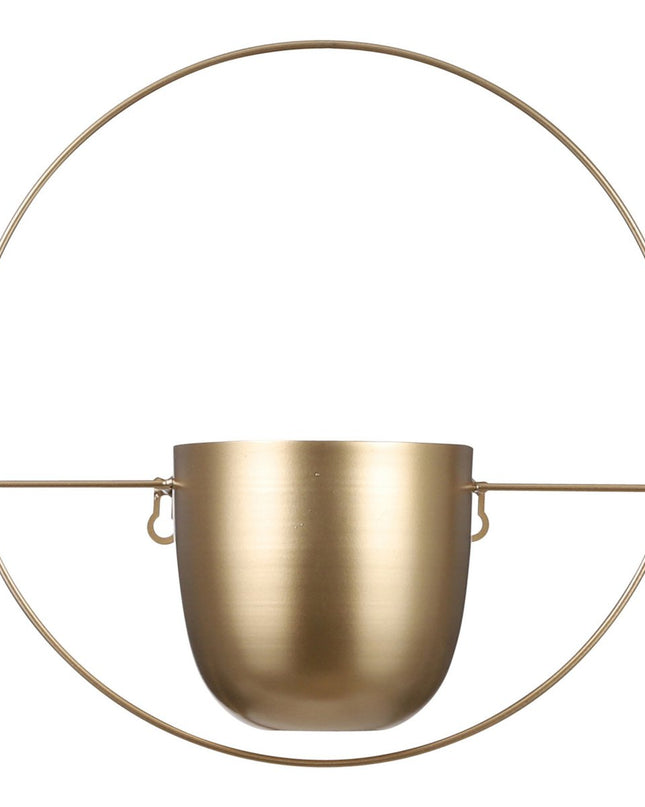 Bloempot binnen - Wandhanger - Goud