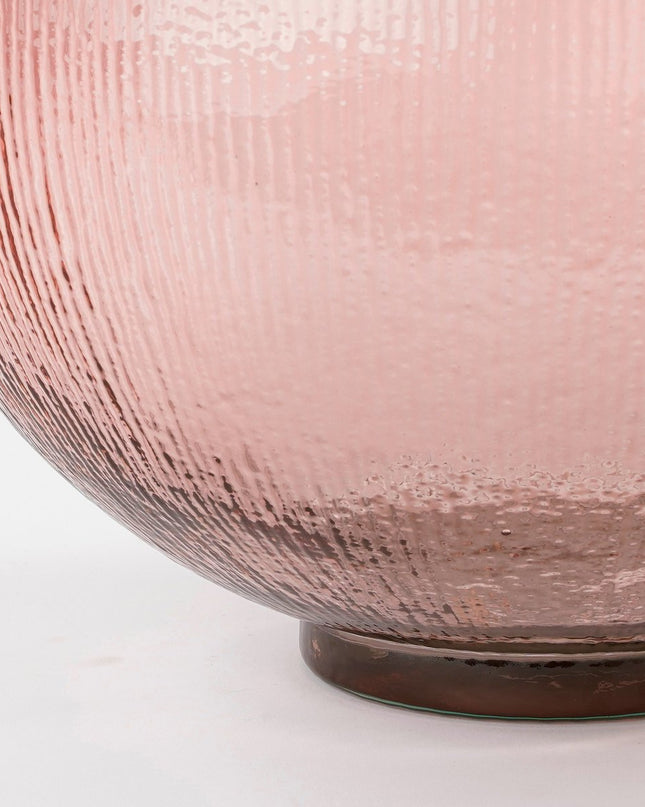 Decoratieve fles - Lichtroze