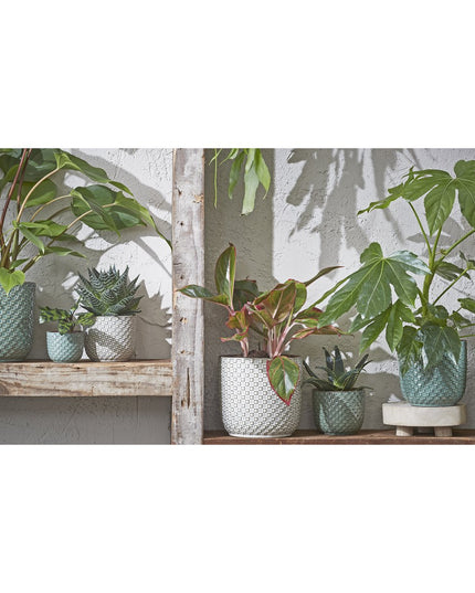 Bloempot binnen - Wit