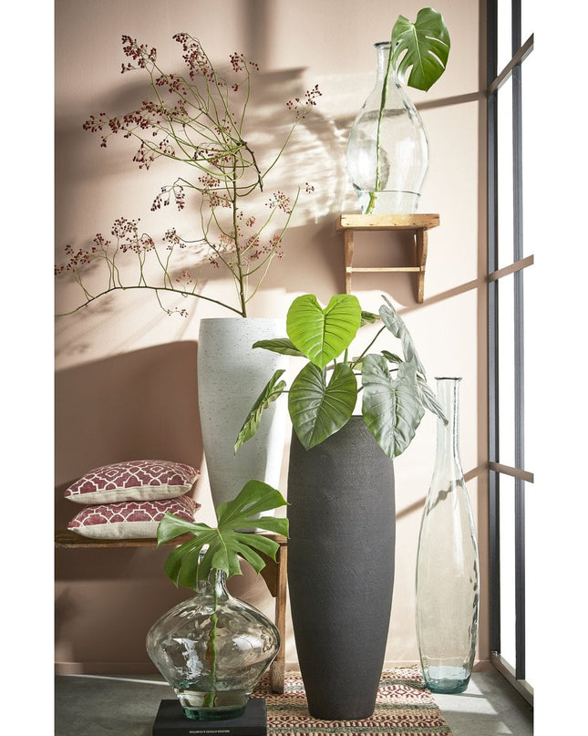 Decoratieve fles - Wit