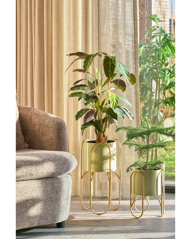 Bloempot binnen - Lichtgroen