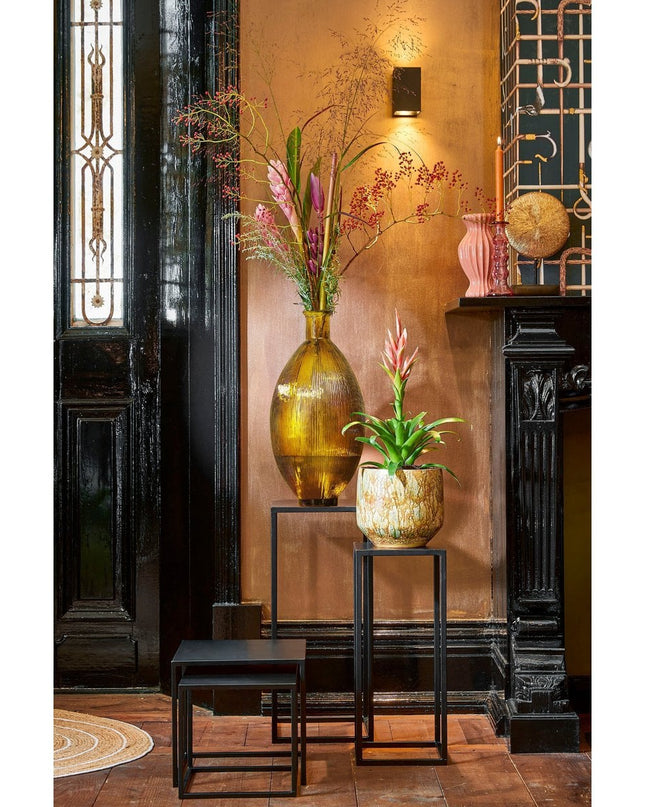 Decoratieve fles - Geel