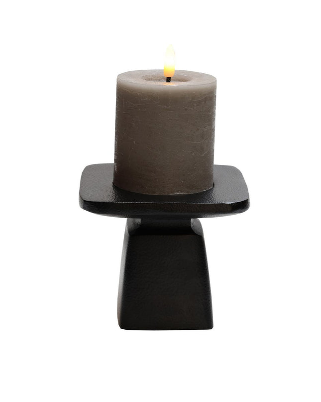 Kaarsen -en waxinelichthouder - Zwart