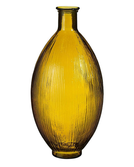 Decoratieve fles - Geel