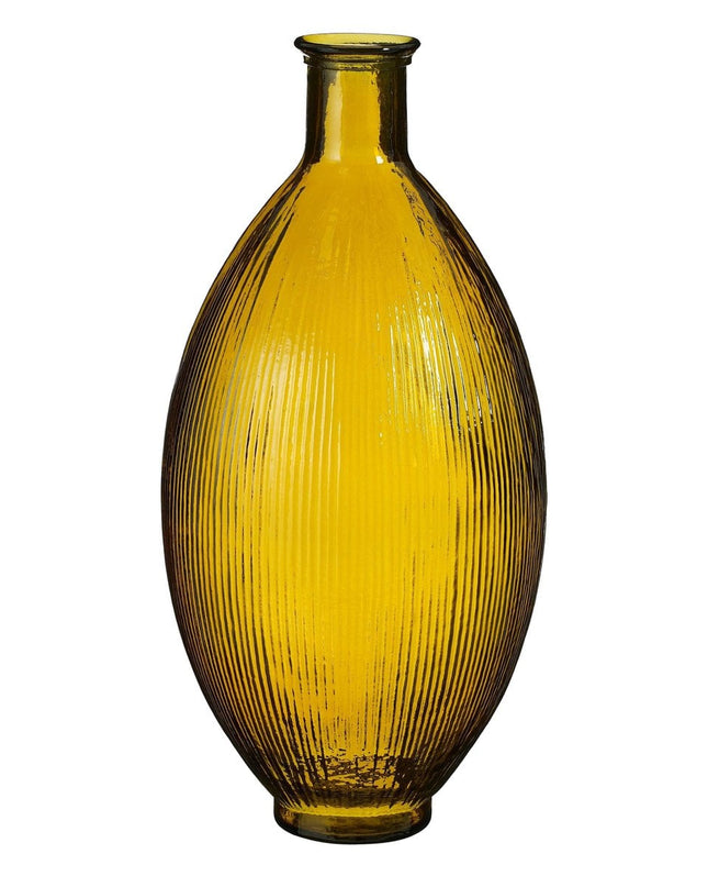 Decoratieve fles - Geel
