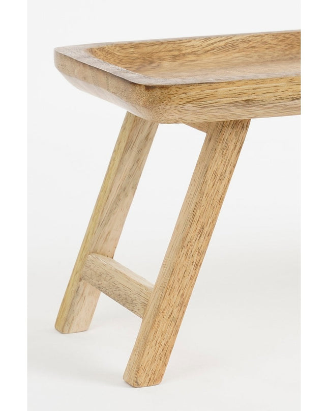 Dienblad - Donkerbruin Mango - Medium