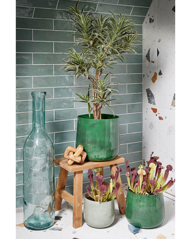 Bloempot binnen - Lichtgrijs