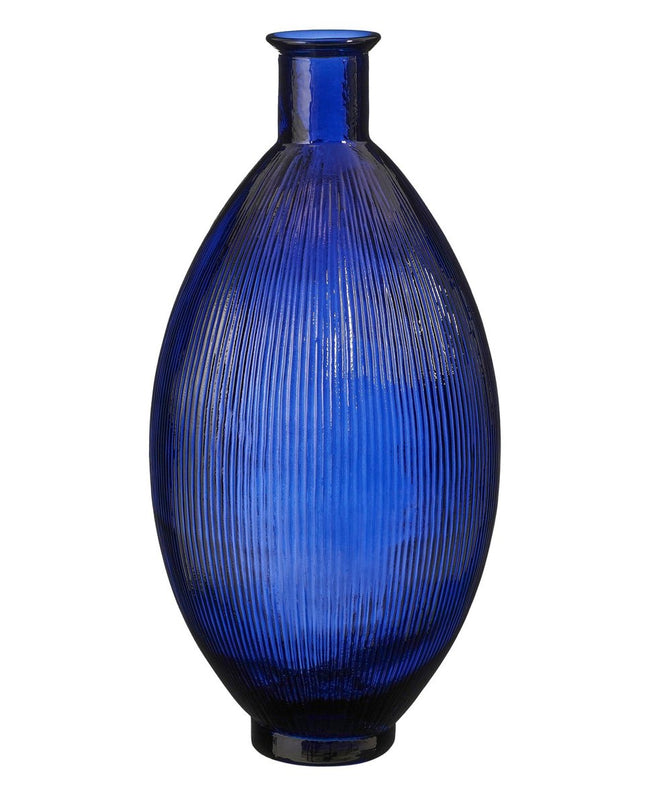 Decoratieve fles -  Donkerblauw