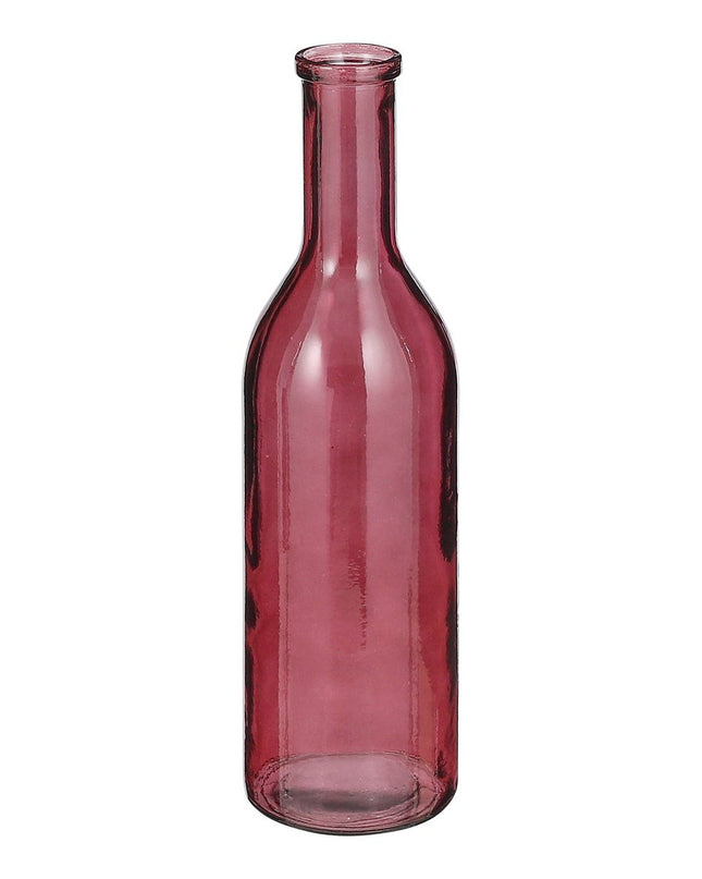 Decoratieve fles - Donkerrood