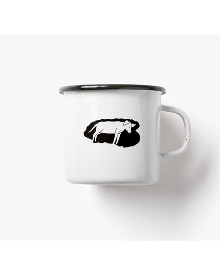 Emaille mok / Beter leven "Honden"