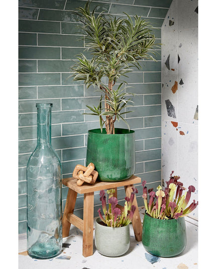 Bloempot binnen - Lichtgrijs