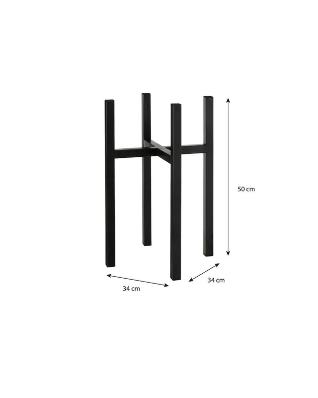 Plantenstandaard - Zwart