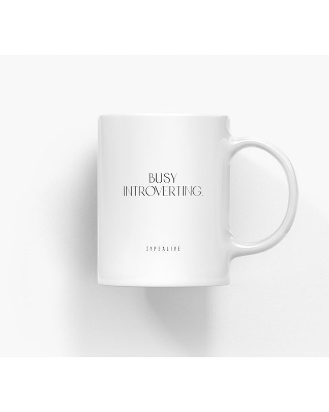 Keramische beker / Druk introvert