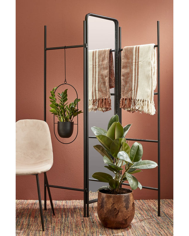 Bloempot binnen - Zwart