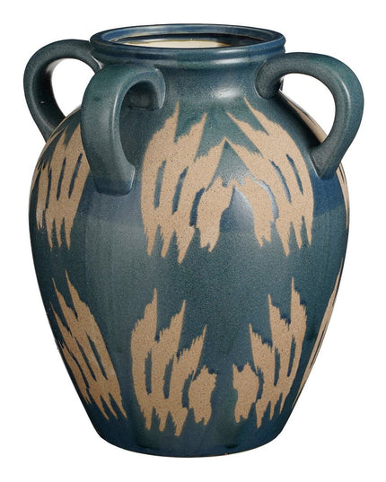 Vaas Donkerblauw Klei