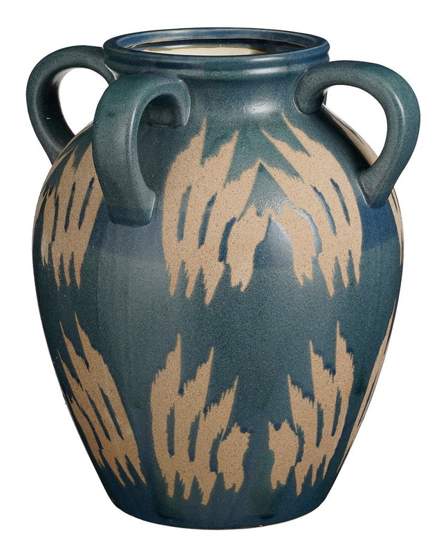 Vaas Donkerblauw Klei