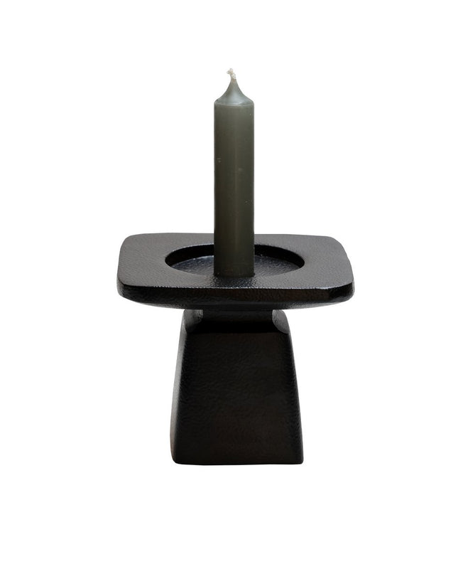 Kaarsen -en waxinelichthouder - Zwart