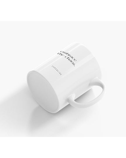 Keramische beker / Embrace the chaos