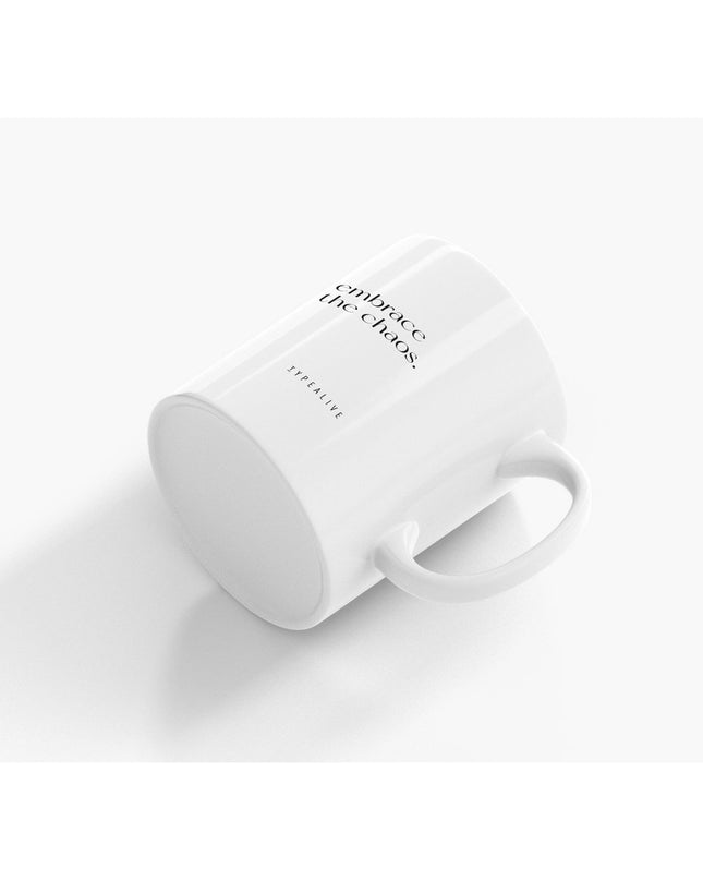 Keramische beker / Embrace the chaos