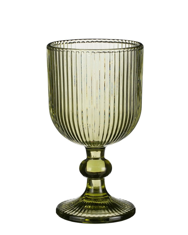 Wijnglas - Lichtgroen