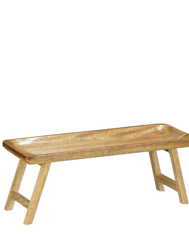 Dienblad - Donkerbruin Mango - Medium