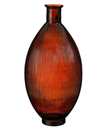 Decoratieve fles - Donkerbruin