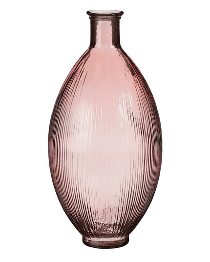 Decoratieve fles - Lichtroze